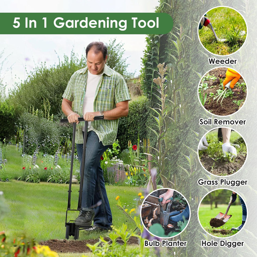 5-in-1 Long-Handle Bulb Planter — alternate view 2