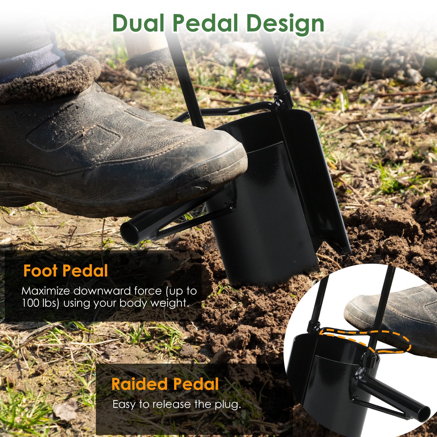 5-in-1 Long-Handle Bulb Planter — alternate view 7