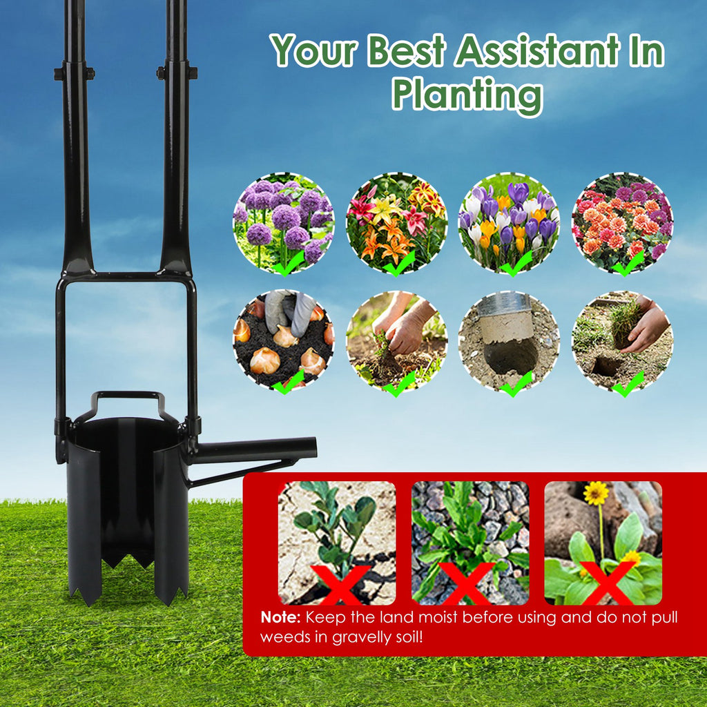 5-in-1 Long-Handle Bulb Planter — alternate view 4