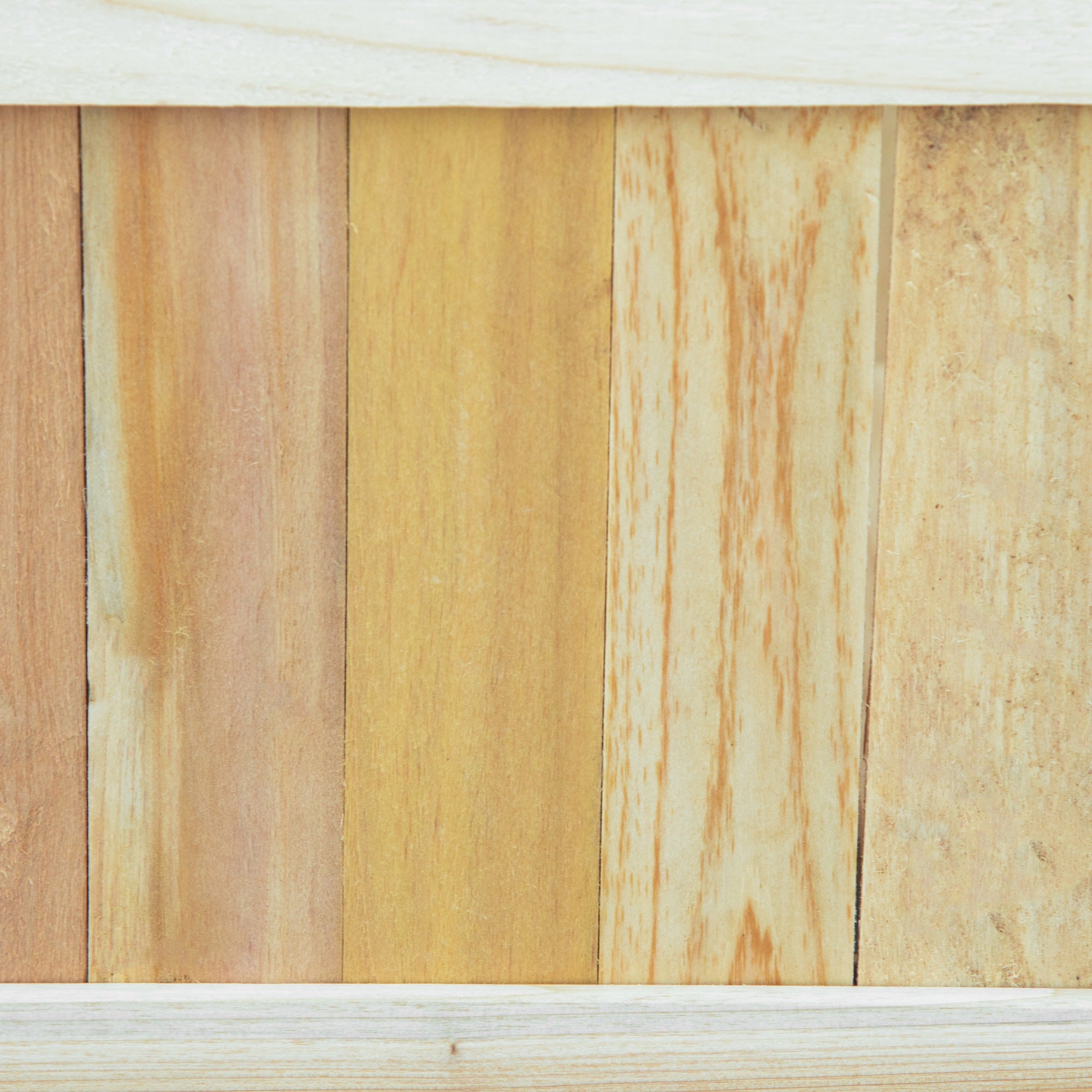 Foldable Wooden Raised Garden Bed — Natural — alternate view 2
